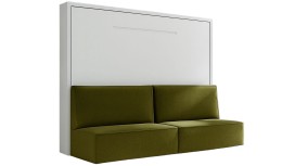 Cama Abatible horizontal con sofá  SESTAO WALLBED